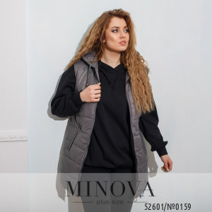 Жилет №0159-графіт_minova_5
