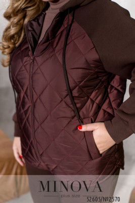 Спортивний костюм №2570-шоколадний_minova_6