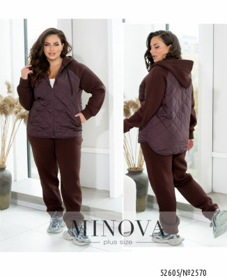 Спортивний костюм №2570-шоколадний_minova_7