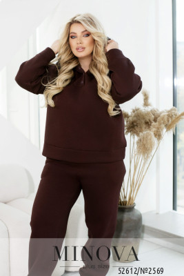Спортивний костюм №2569-шоколадний_minova_5