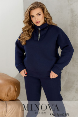 Спортивний костюм №2571-темно-синій_minova_5