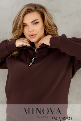 Спортивний костюм №2571-шоколадний_minova_6