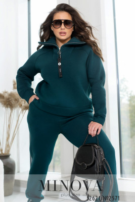 Спортивний костюм №2571-зелений_minova_5
