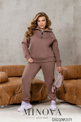 Спортивний костюм №2571-капучино_minova_5