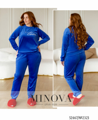 Домашній костюм  №2323-електрик_minova_7