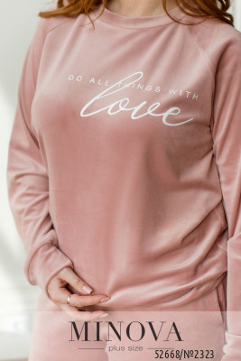 Домашний костюм №2323-фреза_minova_6