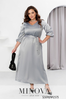 Сукня №2575-сірий