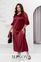 Платье №2575-бордо