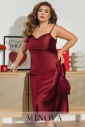Платье №2560-бордо