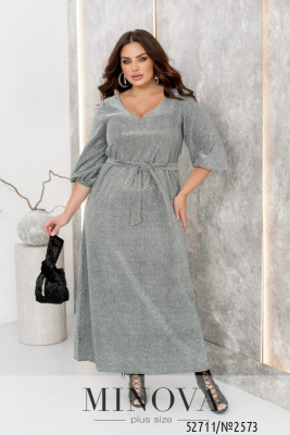 Сукня №2573-сірий