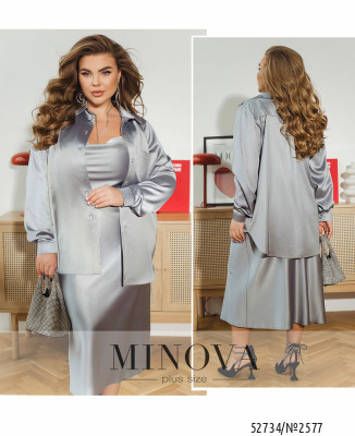 Сорочка №2577-сірий_minova_7