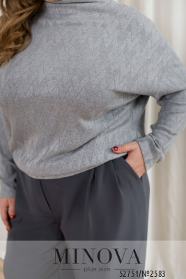 Кофточка №2583-сірий_minova_6