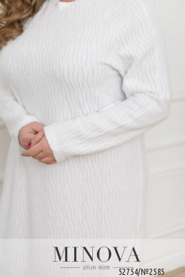 Сукня №2585-білий_minova_6