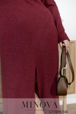 Сукня №2584-бордо_minova_6