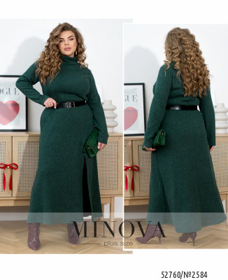 Сукня №2584-темно-зелений_minova_7