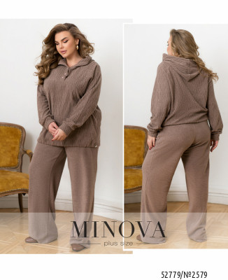 Костюм №2579-шоколадний_minova_7