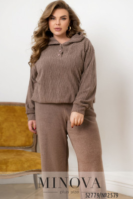 Костюм №2579-шоколадний_minova_5