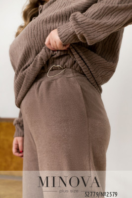 Костюм №2579-шоколадний_minova_6