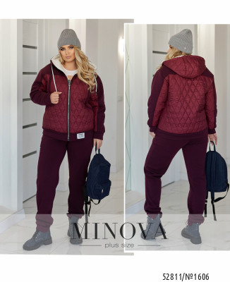 Спортивний костюм №1606-бордо_minova_7