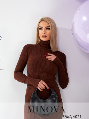 Сукня №735-шоколадний_minova_6