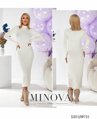 Сукня №735-молочний_minova_7