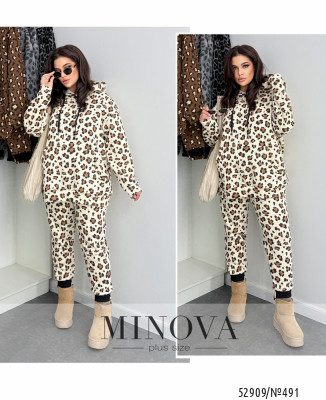 Спортивний костюм №491-бежевий_minova_7