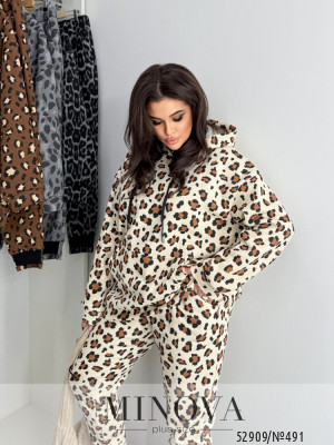 Спортивний костюм №491-бежевий_minova_5
