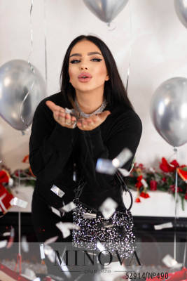 Сукня №490-чорний_minova_6