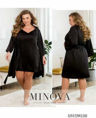 Піжамний костюм №2203-чорний_minova_7