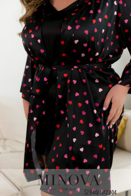 Піжамний костюм №2204-чорний_minova_6