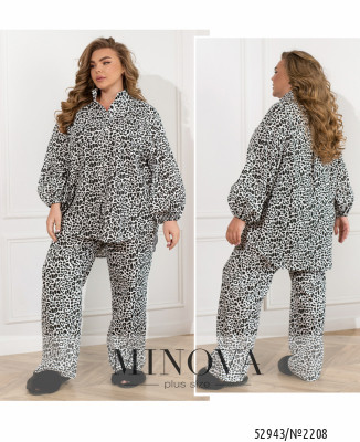 Піжамний костюм №2208-чорний_minova_7