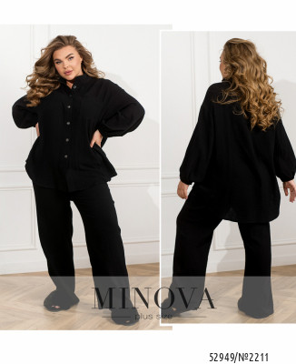 Піжамний костюм №2211-чорний_minova_7