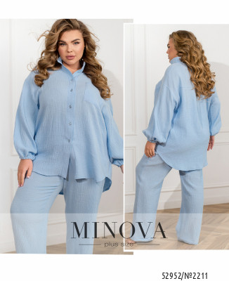 Піжамний костюм №2211-блакитний_minova_7