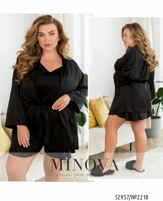 Домашній костюм 3-ка №2210-чорний_minova_7