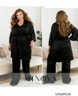 Домашній костюм 3-ка №2205-чорний_minova_7