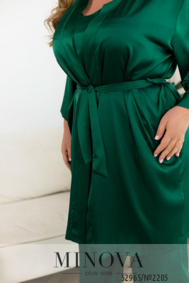 Домашній костюм 3-ка №2205-зелений_minova_6