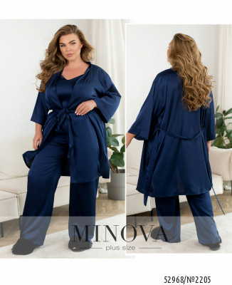 Домашній костюм 3-ка №2205-темно-синій_minova_7