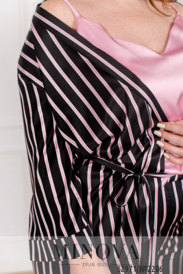 Домашній костюм 3-ка №2206-чорний-рожевий_minova_6