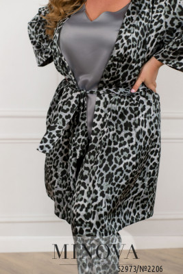 Домашній костюм 3-ка №2206-сірий-чорний_minova_6