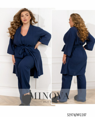 Домашній костюм 3-ка №2207-темно-синій_minova_7