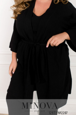Домашній костюм 3-ка №2207-чорний_minova_6