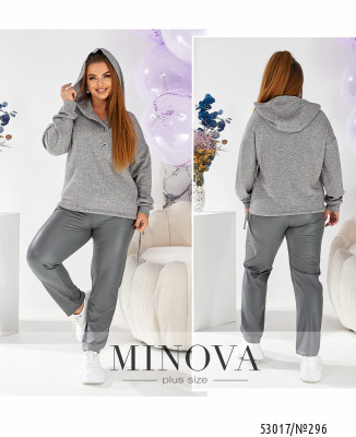 Брюки №296-сірий_minova_6