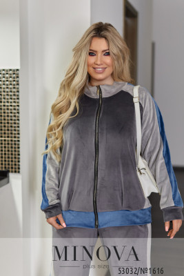 Спортивний костюм №1616-графіт_minova_5