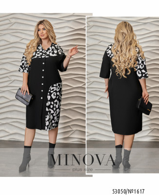 Сукня №1617-чорний лео_minova_7