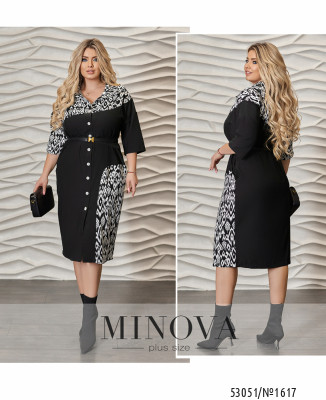 Сукня №1617-чорний орнамент_minova_6