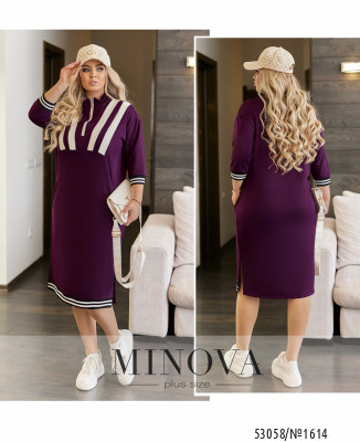 Сукня №1614-бордовий_minova_7