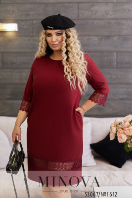 Сукня №1612-бургунди_minova_5
