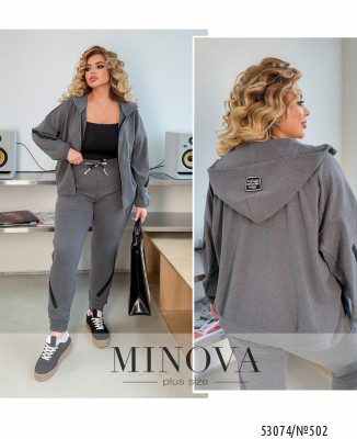 Спортивний костюм №502-сірий_minova_7