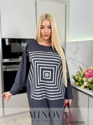 Сукня №505-графіт_minova_5