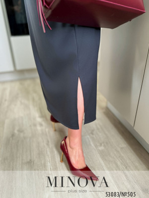 Сукня №505-графіт_minova_6